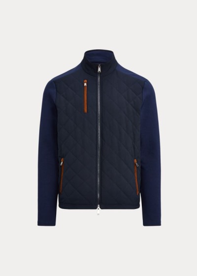 Pánské Bundy Ralph Lauren Quilted Mockneck - 95130-VYRW